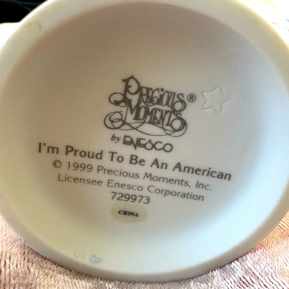 🔥🌞Precious Moments Collectable ‘Im
Proud To Be An American’ Soldier - Picture 3 of 4